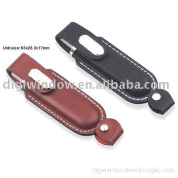 Leather USB Drive/USB Disk (DW-U-026)
